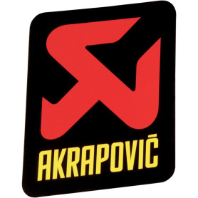 STICKER AKRAPOVIC VERT 95