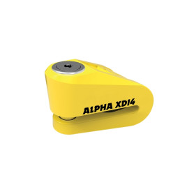 Bloque-disque OXFORD Alpha XD14 - Ø14mm jaune