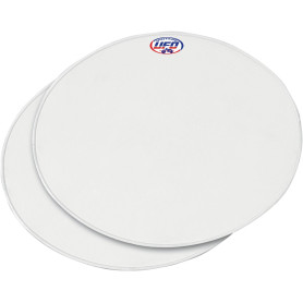 UNI OVAL PLATE WH 2PC