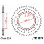 Couronne JT SPROCKETS acier standard 1074 - 525