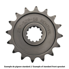 Pignon RENTHAL acier standard 307 - 520