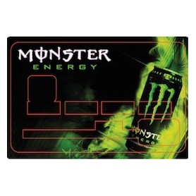 Stickers de Carte Bancaire BURN OUT Monster Energy D