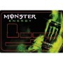 Stickers de Carte Bancaire BURN OUT Monster Energy D