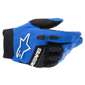 Gants Cross ALPINESTARS Full Bore Gloves 2022 - Enfant & Jeune - Blue & Black