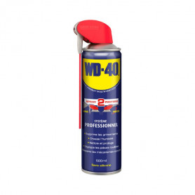 Spray Lubrifiant Multifonction Double Position WD40 - 500ml