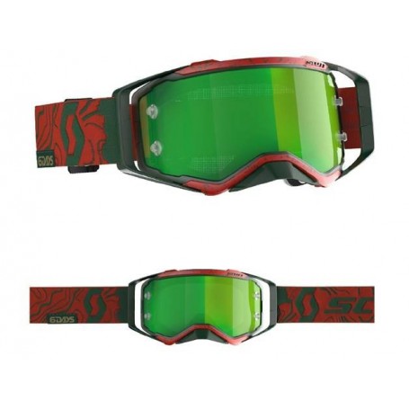 Masque Cross SCOTT Prospect Limited Edition 6 Days Portugal Red Green Chrome Works