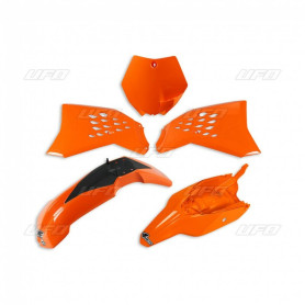 Kit plastiques UFO orange KTM SX 65