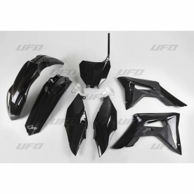 Kit plastique UFO noir Honda CRF450R
