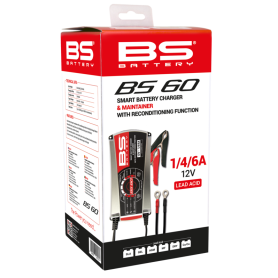 Chargeur de batterie pro-intelligent BS BATTERY BS60  - 12V 1/4/6A
