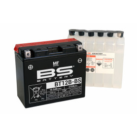 Batterie BS BATTERY sans entretien avec pack acide - BT12B-BS