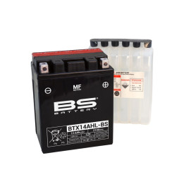 Batterie BS BATTERY sans entretien avec pack acide - BTX14AHL-BS