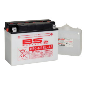 Batterie BS BATTERY Haute-performance avec pack acide - B50-N18L-A3