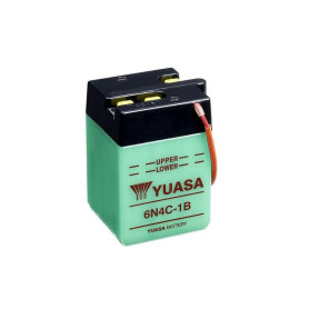 Batterie YUASA conventionnelle sans pack acide - 6N4C-1B