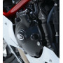 Couvre-carter gauche (alternateur) R&G RACING noir Honda CB650R