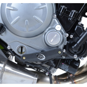 Slider moteur droit R&G RACING noir Kawasaki Z650