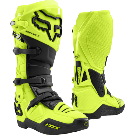 LKN Cheville équipement de Protection Bottes de Moto Chaussures pour déquitation Racing Rouge