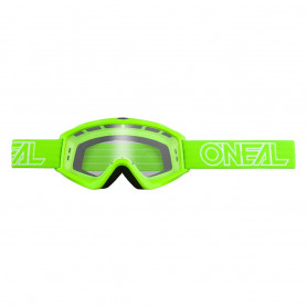 masque-cross-oneal-b-zero-solid-green-clear